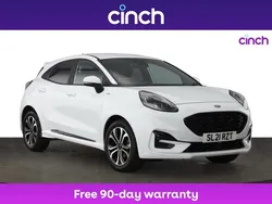 White Used 2021 Ford Puma ST-Line SUV | £14,899 (Fair price)