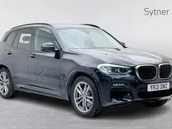 Black Used 2021 BMW X3 M Sport SUV | £28,500 (Good price)