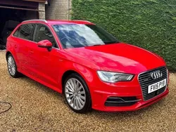 Red Used 2015 Audi A3 Sportback e-tron Business Sedan | £8,488