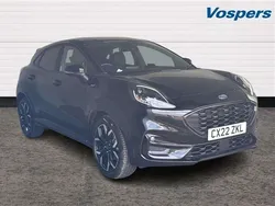 Black Used 2022 Ford Puma ST-Line X SUV | £16,600 (Fair price)
