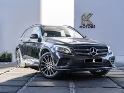 Black Used 2017 Mercedes GLC220 AMG Line Premium Estate | £17,607 (Fair price)