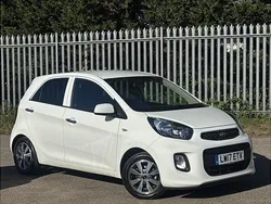 White Used 2017 Kia Picanto 2 Hatchback | £9,695 (Fair price)