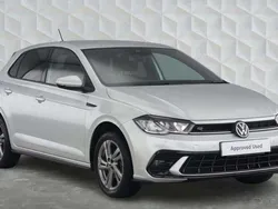 Silver Used 2022 VW Polo R-line Hatchback | £16,116 (Fair price)