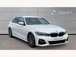 White Used 2022 BMW 318 M Sport Sedan | £21,495