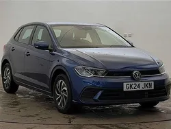 Blue New 2024 VW Polo Life Hatchback | £18,989 (Good price)