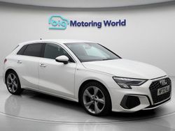 White Used 2022 Audi A3 S-Line Hatchback | £18,900 (Good price)