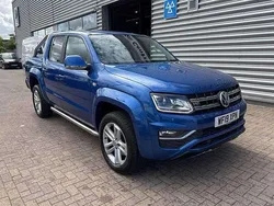 Blue Used 2019 VW Amarok Highline Pickup | £21,948 (Fair price)