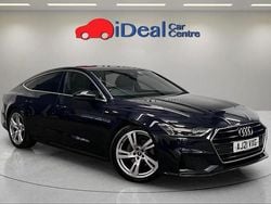 Blue Used 2021 Audi A7 Sportback S-Line Hatchback | £25,290 (Good price)