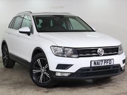 White Used 2017 VW Tiguan SE SUV | £12,575 (Fair price)