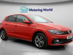 Red Used 2021 VW Polo R-line Hatchback | £13,200 (Fair price)