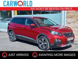Red Used 2020 Peugeot 5008 Allure MPV | £16,990 (Fair price)