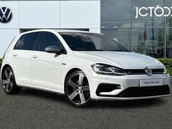 White Used 2018 VW Golf VII R Hatchback | £18,172 (Fair price)