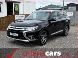 Black Used 2017 Mitsubishi Outlander SUV | £9,499 (Fair price)