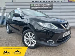 Black Used 2017 Nissan Qashqai Acenta SUV | £7,350 (Super price)