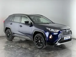 Blue Used 2021 Toyota RAV4 Hybrid SUV | £26,350 (Good price)