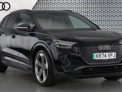 Black Used 2024 Audi Q4 e-tron Black Edition SUV | £35,125 (Good price)