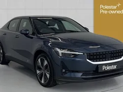 Blue Used 2022 Polestar 2 Long Range Single Motor Sedan | £22,593 (Fair price)