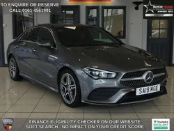 Grey Used 2019 Mercedes CLA220 AMG line Sedan | £20,270 (Fair price)