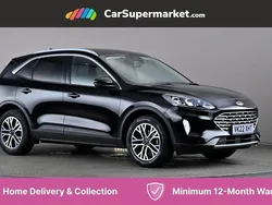 Black Used 2022 Ford Kuga Titanium SUV | £17,197 (Fair price)