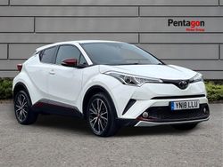 White Used 2018 Toyota C-HR SUV | £10,995 (Fair price)