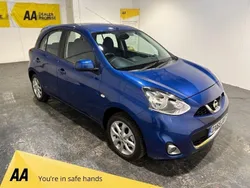 Blue Used 2015 Nissan Micra Acenta Hatchback | £8,250 (Fair price)