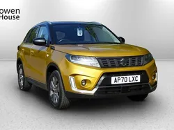 Yellow Used 2020 Suzuki Vitara SZ-T SUV | £11,000 (Fair price)