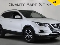 White Used 2019 Nissan Qashqai N-Connecta SUV | £10,550 (Good price)