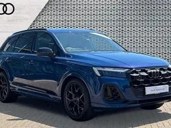 Blue New 2025 Audi Q7 Black Edition SUV | £63,426