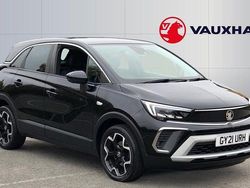 Black Used 2021 Vauxhall Crossland Elite SUV | £10,622 (Fair price)