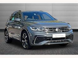 Dolphin grey Used 2021 VW Tiguan R-line SUV | £23,495 (Fair price)