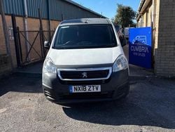 White Used 2018 Peugeot Partner S Van | £4,850 (Fair price)