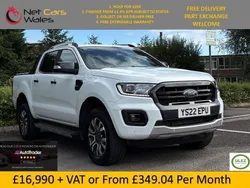 White Used 2022 Ford Ranger Wildtrack Pickup | £16,990 (Good price)
