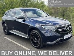Blue Used 2023 Mercedes EQC400 AMG Line Premium Plus SUV | £33,995 (A bit pricey)
