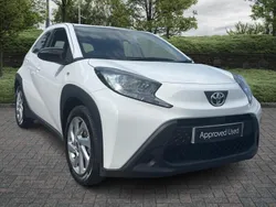 White Used 2024 Toyota Aygo PURE Hatchback | £13,495 (Fair price)