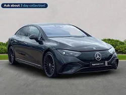 Grey Used 2024 Mercedes EQE350 AMG line Sedan | £53,599