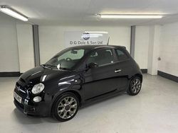 Black Used 2015 Fiat 500 S Hatchback | £4,495 (Fair price)