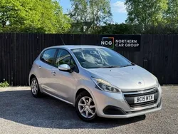 Silver Used 2015 Peugeot 208 Active Hatchback | £3,095 (Fair price)