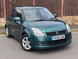 Green Used 2006 Suzuki Swift GLX Hatchback | £2,495 (Fair price)