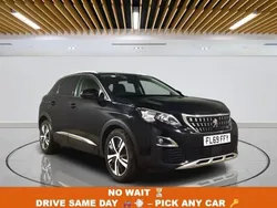 Black Used 2019 Peugeot 3008 Allure SUV | £12,049 (Fair price)