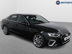 Black Used 2021 Audi A4 S-Line Sedan | £20,649 (Super price)