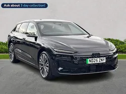 Black Used 2025 Audi A6 e-tron Performance Estate | £70,844