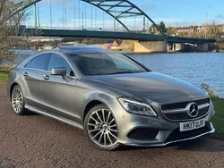 Grey Used 2017 Mercedes CLS350 AMG line Coupe | £19,999 (Expensive)