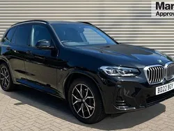 Black Used 2022 BMW X3 M Sport SUV | £34,845 (Fair price)