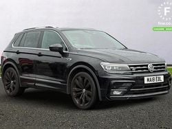 Black Used 2018 VW Tiguan R-line SUV | £18,099 (Good price)