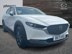 White Used 2021 Mazda CX-30 SUV | £15,350 (Fair price)