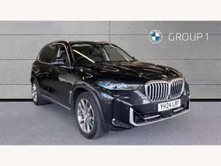 Black Used 2024 BMW X5 xLine SUV | £55,950 (Expensive)