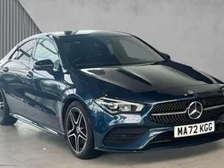 Blue Used 2022 Mercedes CLA220 Executive Sedan | £26,980 (Fair price)