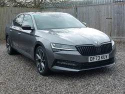 Grey Used 2023 Skoda Superb SportlinePlus Hatchback | £29,298 (A bit pricey)