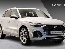 White Used 2021 Audi Q5 S-Line SUV | £30,500 (Fair price)