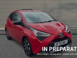 Red pop (solid paint) Used 2020 Toyota Aygo Trend Hatchback | £8,232 (Fair price)